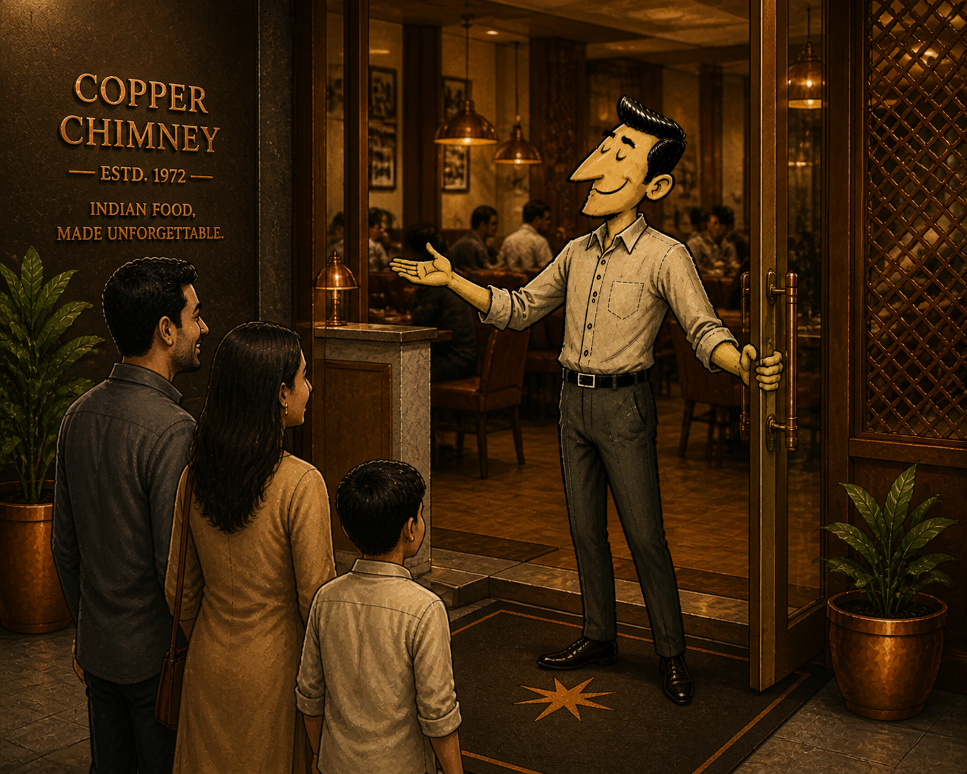 The Host Welcomes